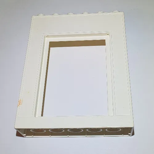 Duplo Building Wall with Door Frame