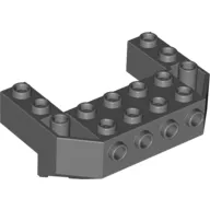 Brick Special, Train Front Sloping Base Wedged with 4 Studs on Front and 2 x 4 Cutout