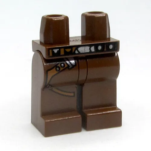 Hips and Brown Legs with Gunbelt Print