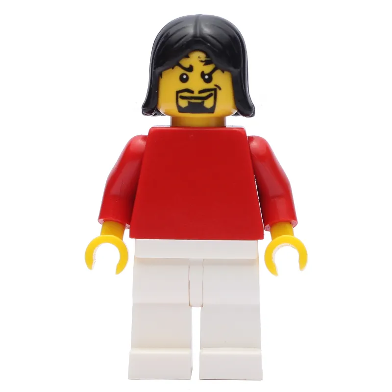 Man - Red Torso, White Legs