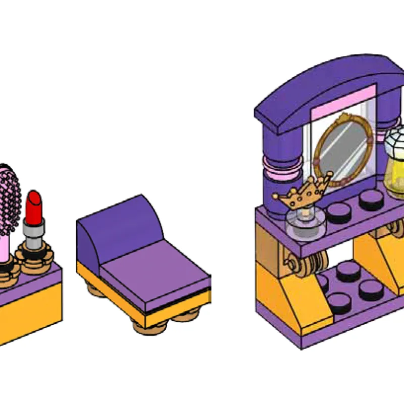 Rapunzel's Dressing Table