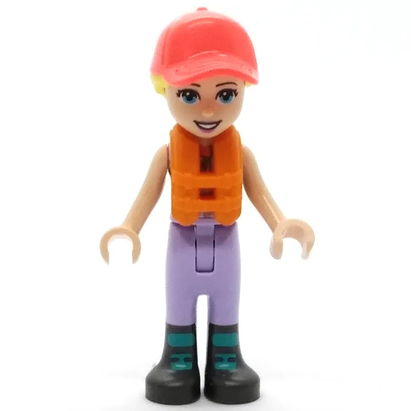 Stephanie - Wetsuit, Lifejacket, Coral Cap