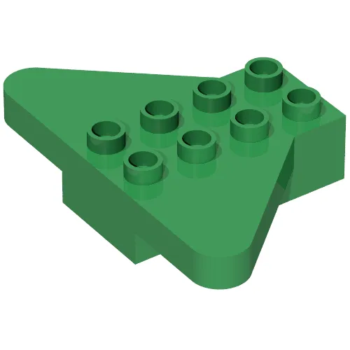 Duplo Brick 2 x 4 with Wings