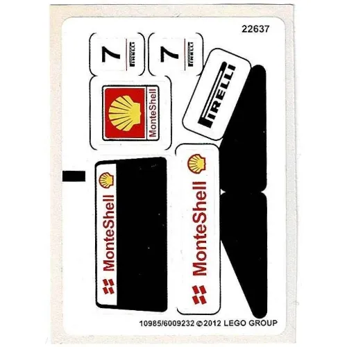 Sticker Sheet for Set 30192-1