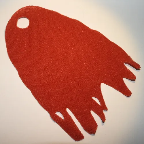 Large Figure Cape, Tattered, 1 Hole