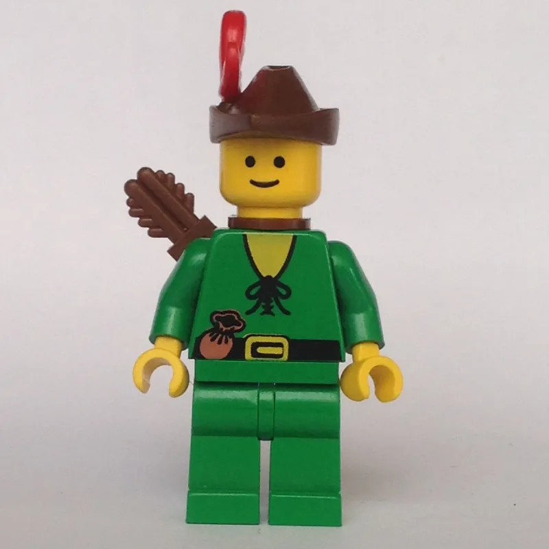 Forestman Archer (Forestmen) - Yellow, Red Plume