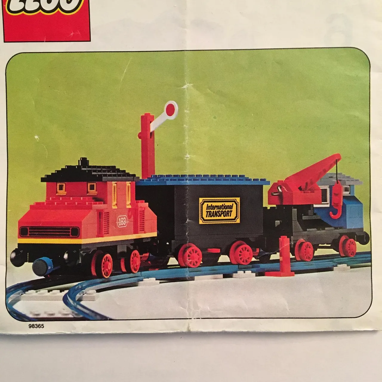 Complete Train Set with Motor and Signal