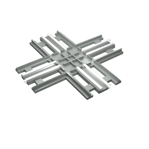 Vehicle Track, Train, 12V Tapered Crossing