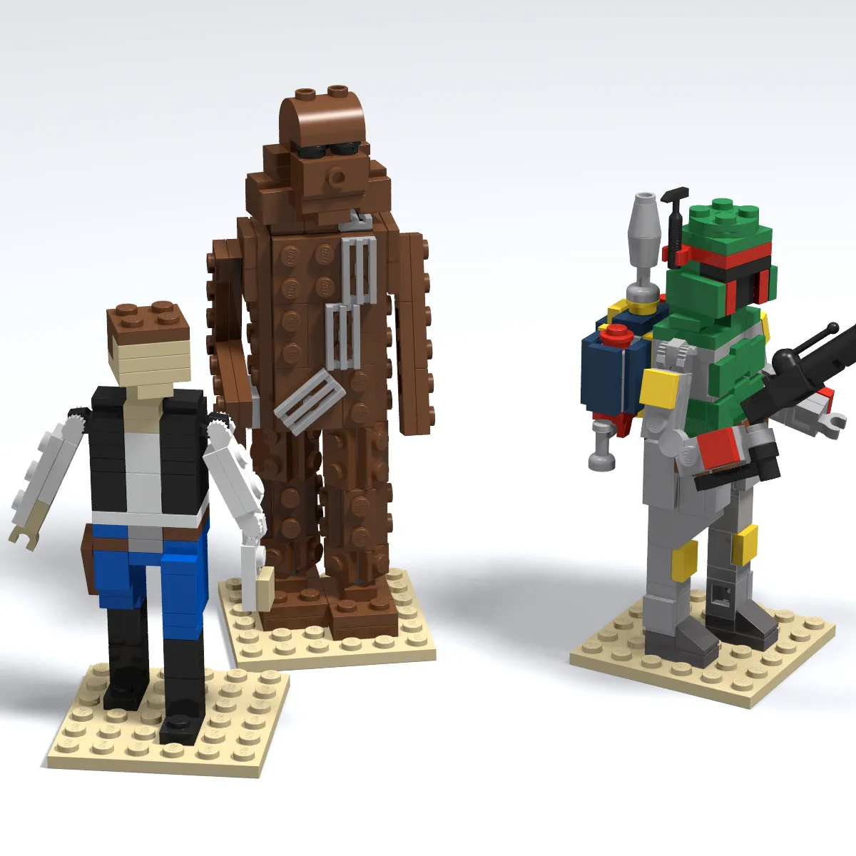 Star Wars Miniland Figures (Toy Fair 2011 Collector's Party)