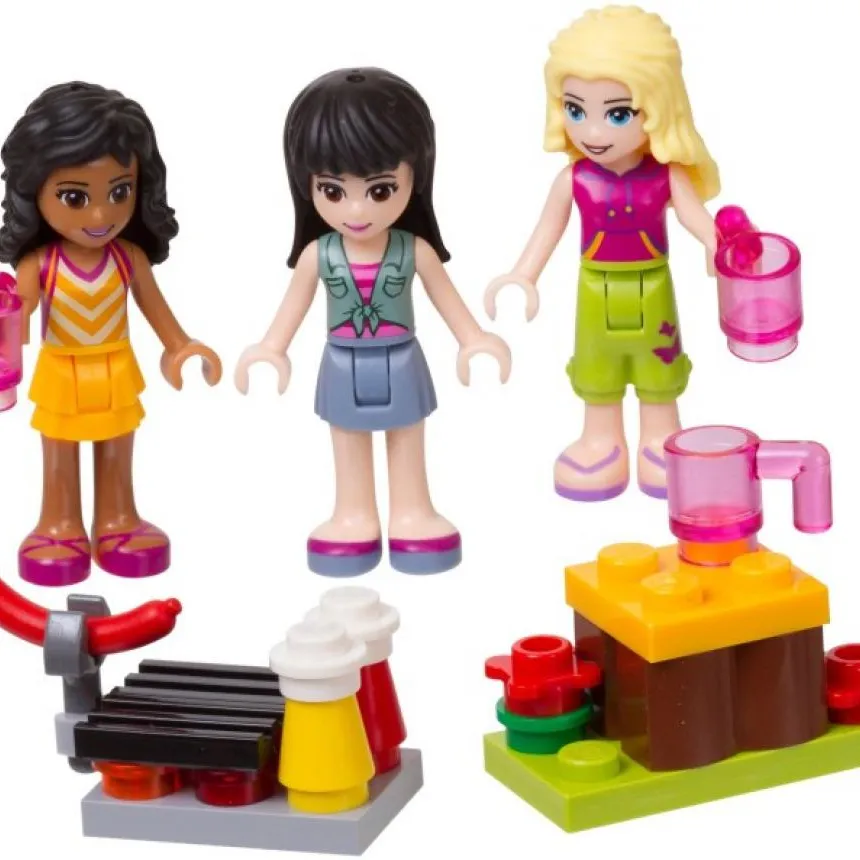 Mini-doll Campsite Set