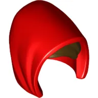 Hair and Hood, Dark Brown Hair Print