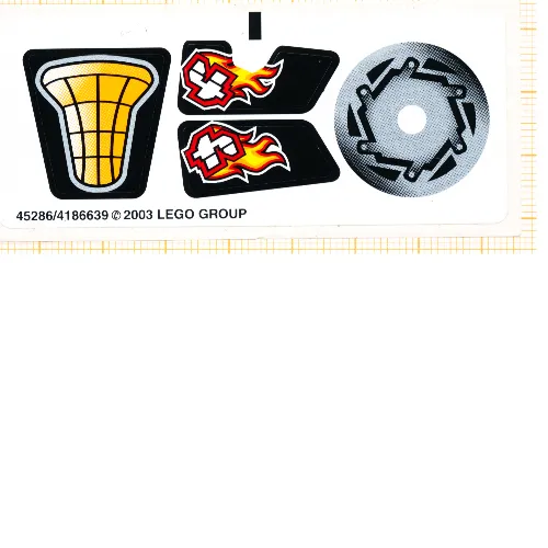Sticker Sheet for Set 8355-1