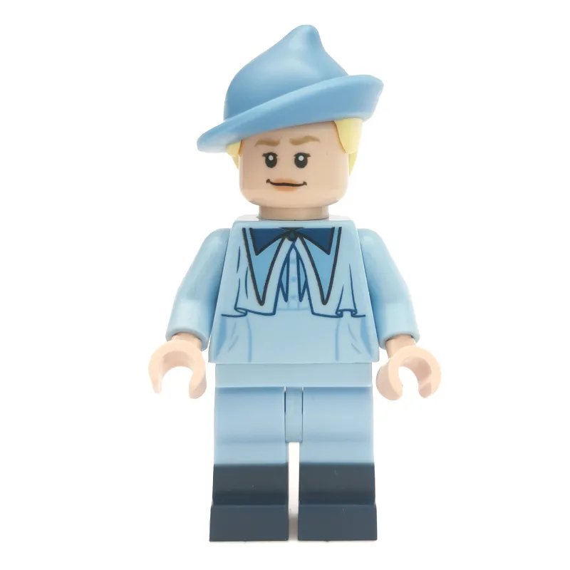 Fleur Delacour, Bright Light Blue Outfit and Hat