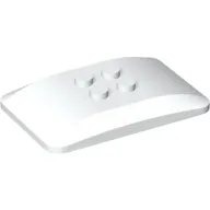 Slope Curved 6 x 4 x 2/3 Quad Curved with 2 x 2 Studs