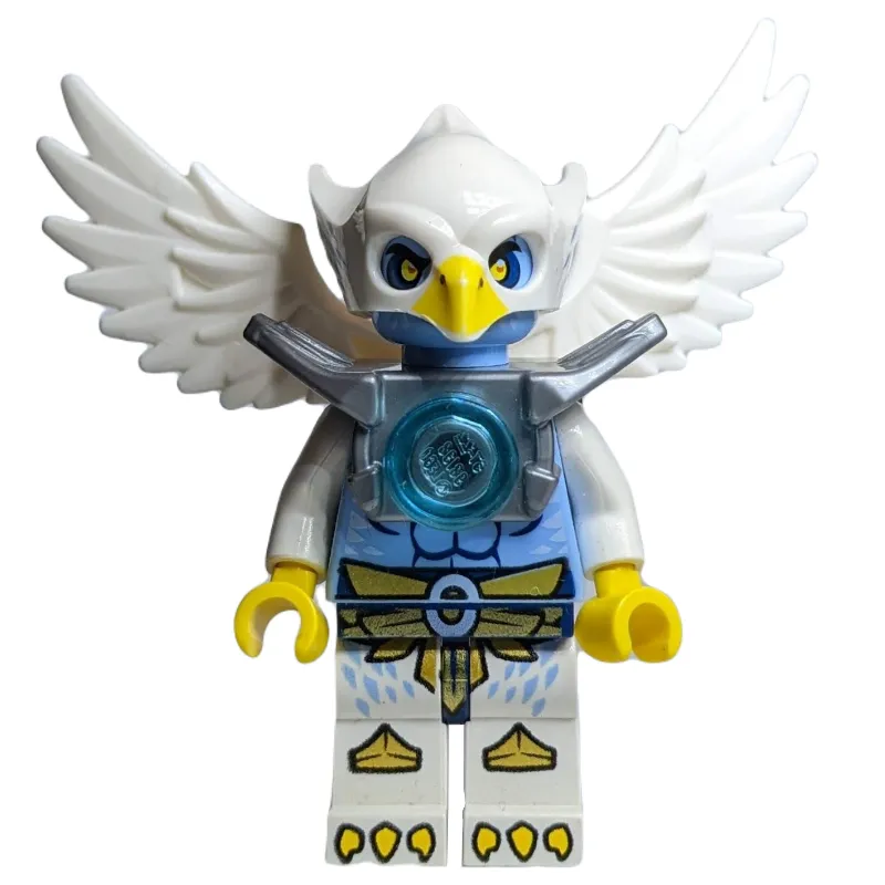 Ewar with Flat Silver Shoulder Armor