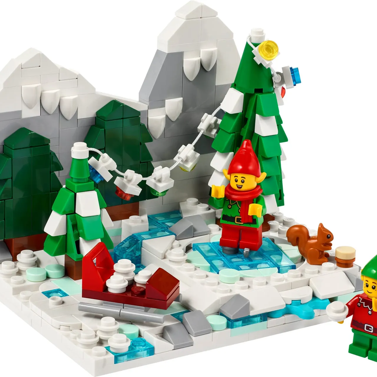 Winter Elves Scene