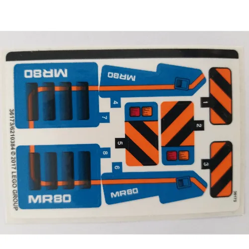 Sticker Sheet for Set 42071-1