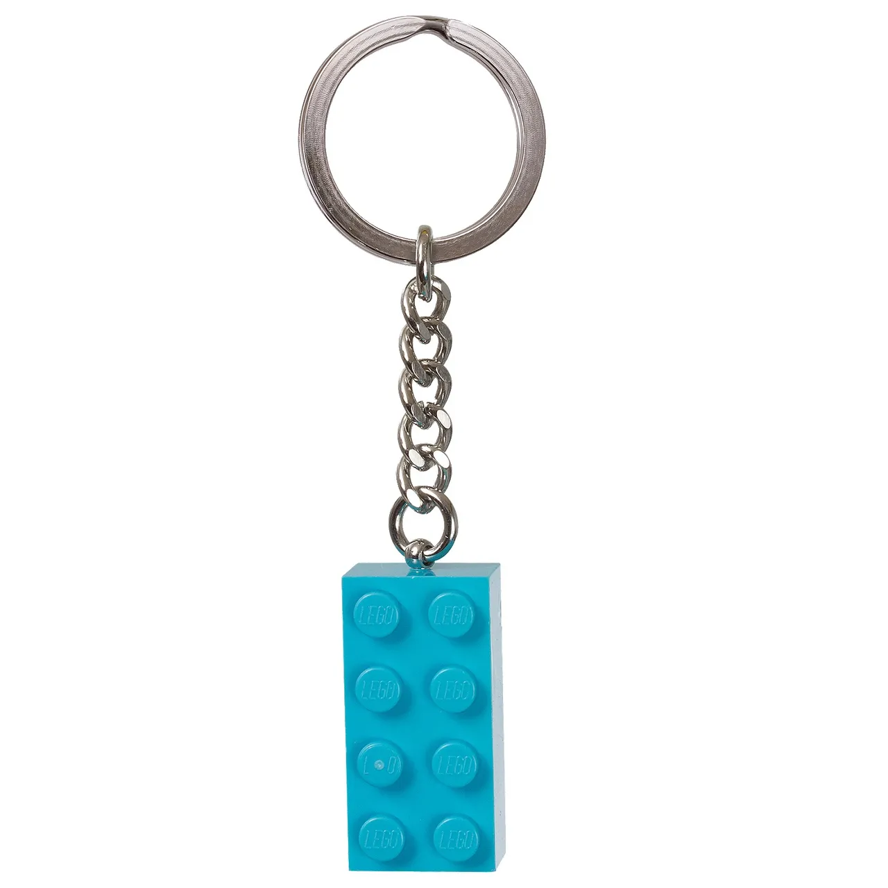 Turquoise Brick Key Chain