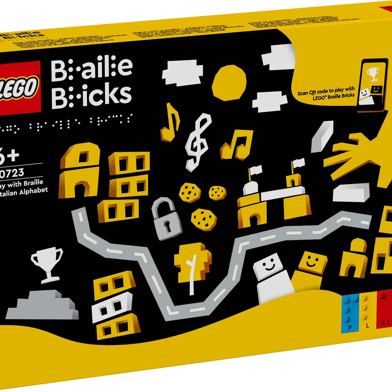 Play with Braille - Italian Alphabet