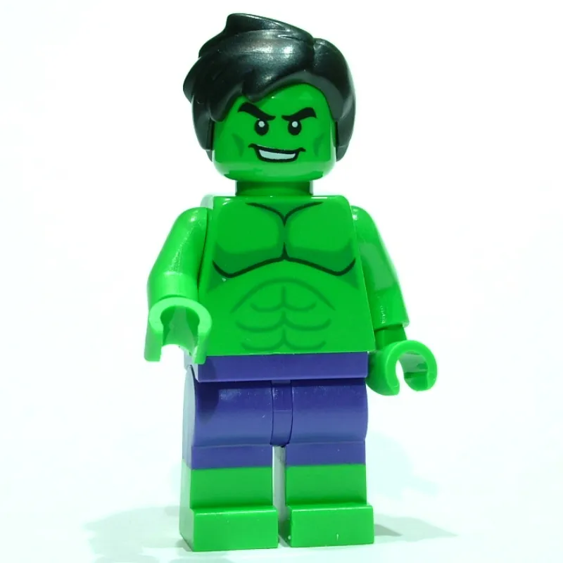 Hulk, Dark Purple Pants, Dual Molded Legs, Smirk
