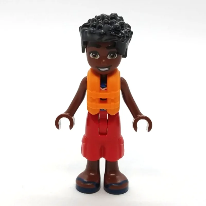 Zac - Safety Vest, Blue Shirt