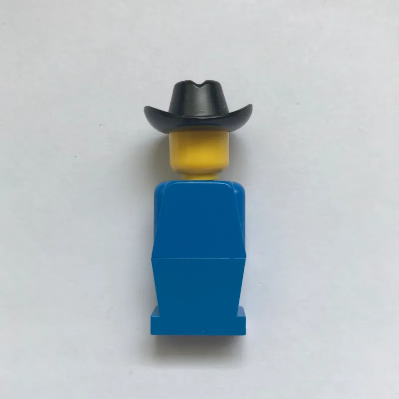 LEGOLAND Blue Torso, Blue Legs, Blue Cowboy Hat