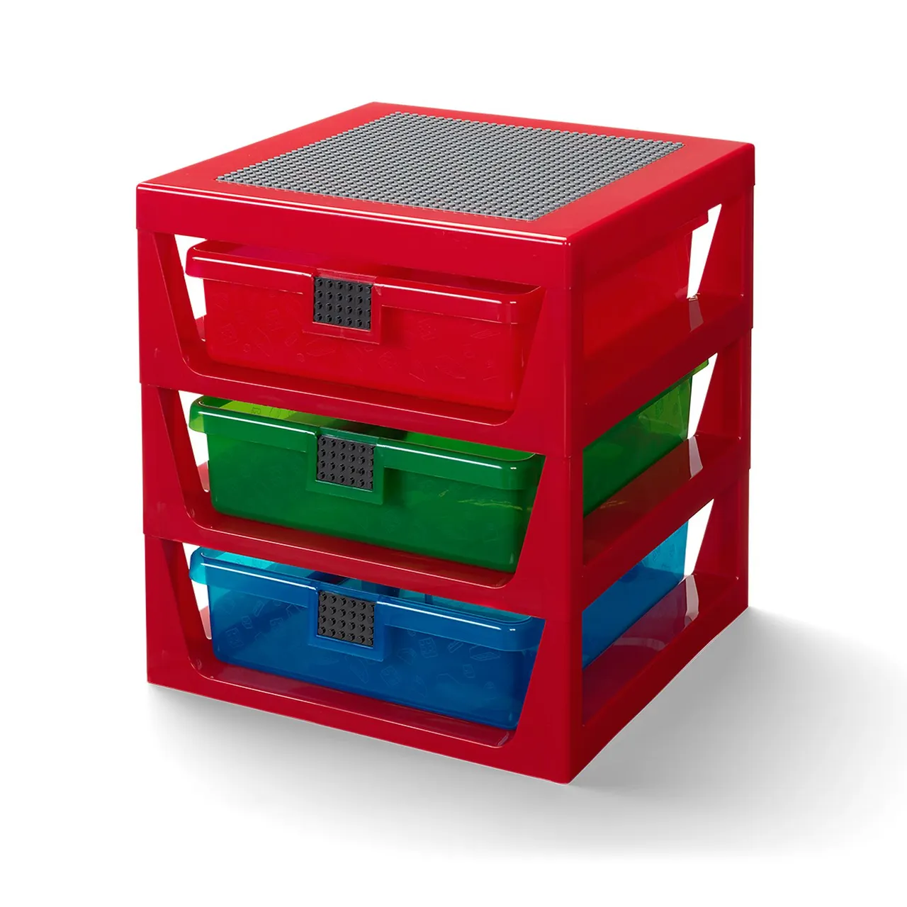 3-Drawer Storage (Red)