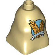 Duplo Brick 2 x 2 x 2 Bag Shaped with Wheat Print