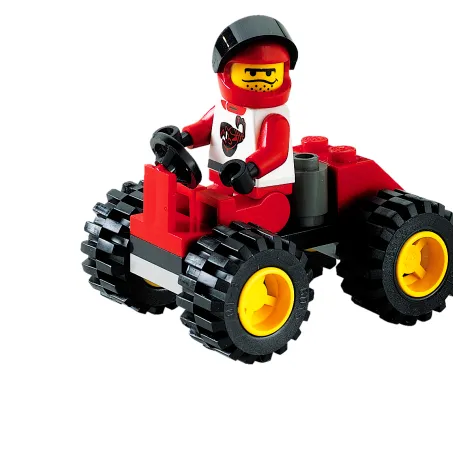 Red Four Wheel Driver