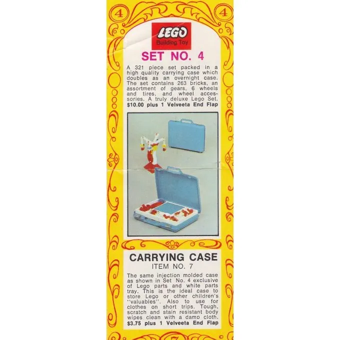 Velveeta Set No. 4 with Carrying Case