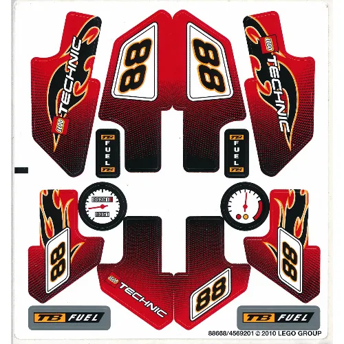 Sticker Sheet for Set 8051-1