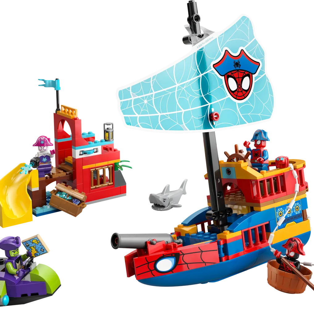 Team Spidey Pirate Ship