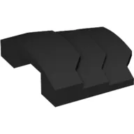 Slope Curved 4 x 3 with 3 Layers, 1 x 3 Cutout on Underside