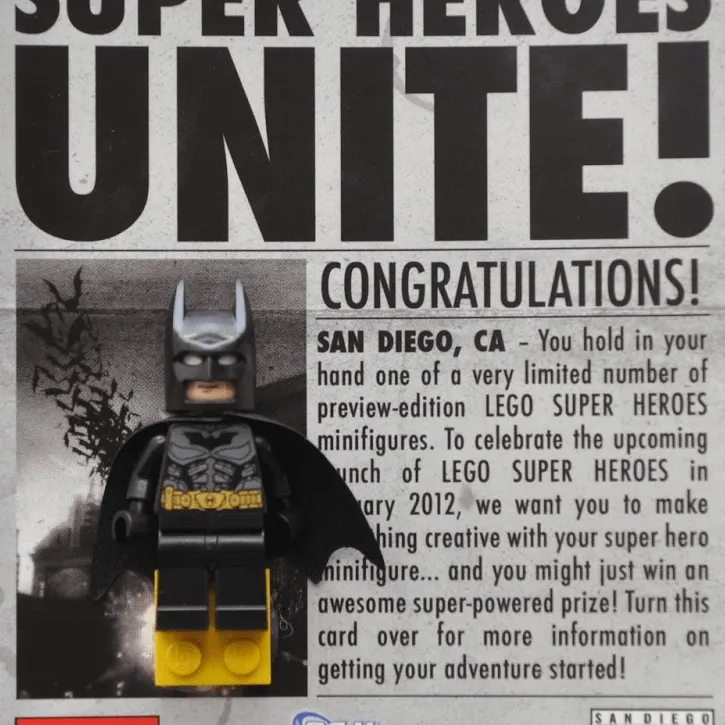 Super Heroes Unite - Batman - San Diego Comic-Con 2011 Exclusive