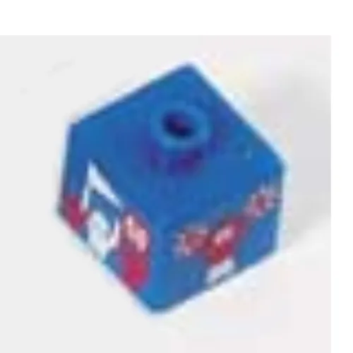 Pen Bead, Square with Fans, Cheerleader Print