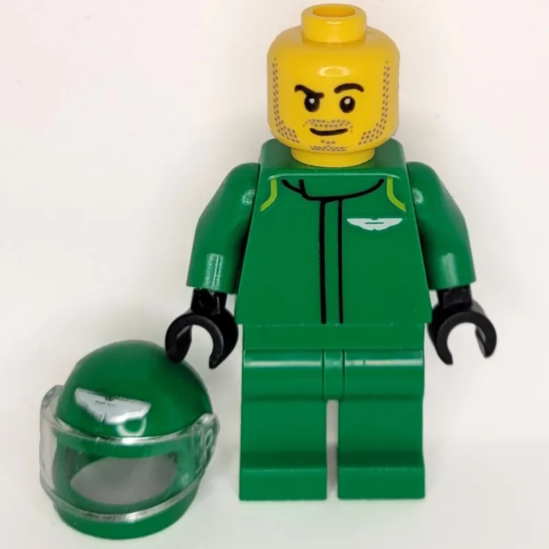 F1 Driver, Aston Martin, Green Suit