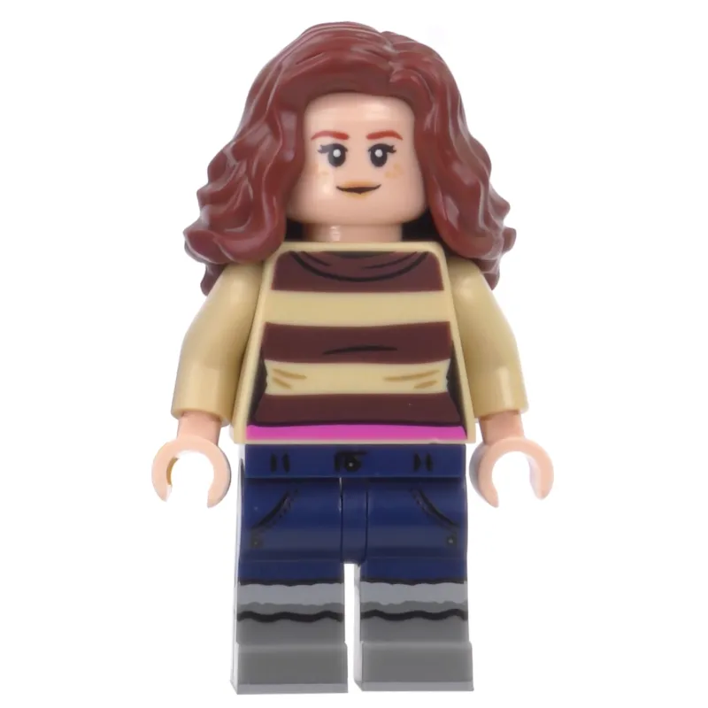 Hermione Granger, Tan Striped Sweater, Dark Blue Legs