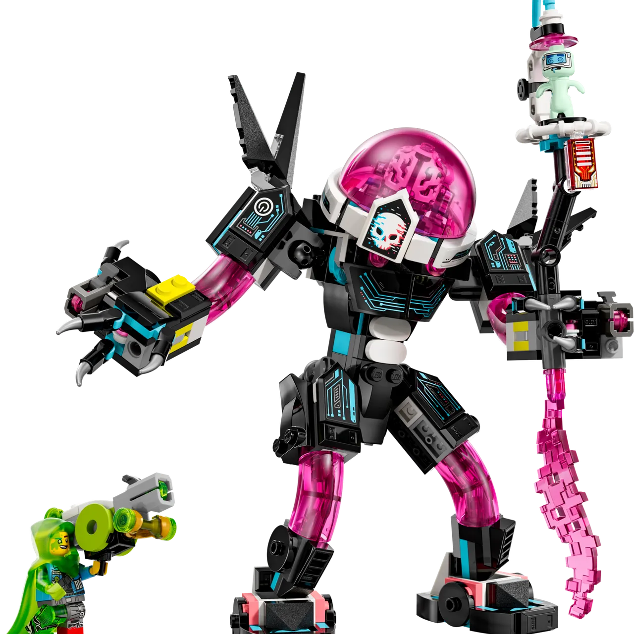 Mateo vs. Cyber Brain Mech