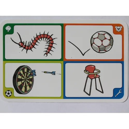 Game Card, Creationary, 98 Centipede