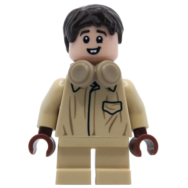 Neville Longbottom, Tan Shirt, Headphones, Short Legs