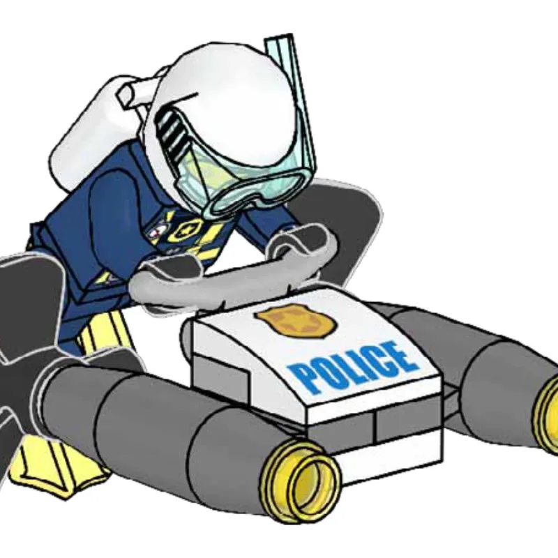 Carl Confidential's Diving Scooter