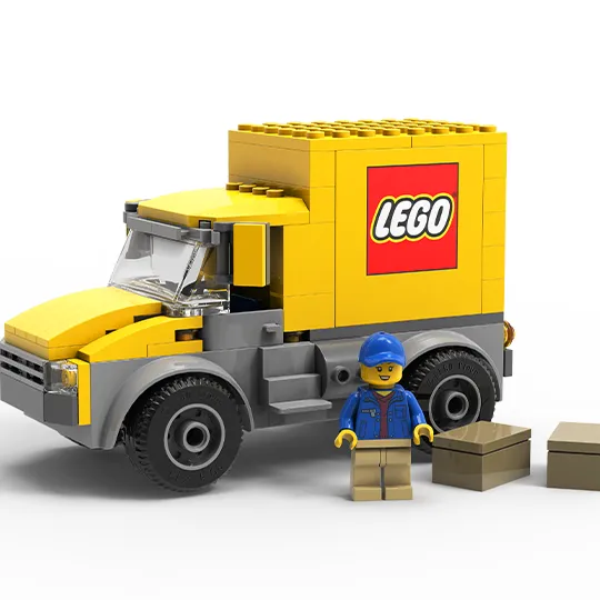 LEGO Delivery Truck