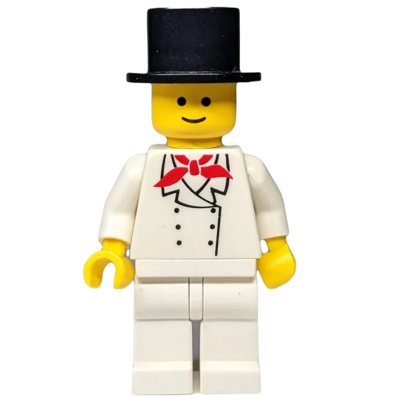Chef, Red Neckerchief, White Legs, Top Hat