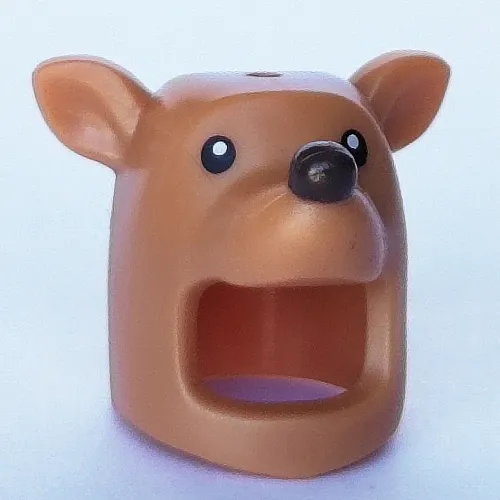 Costume / Mask, Reindeer with Black Eyes, Dark Brown Nose print