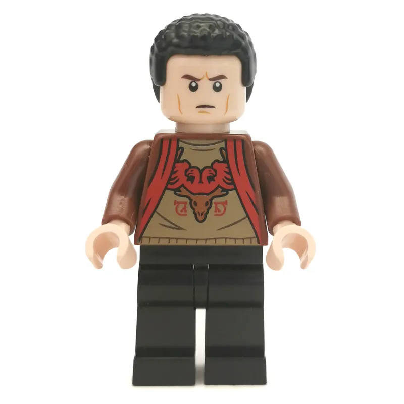 Viktor Krum, Reddish Brown Jacket Over Shirt with Durmstrang Crest