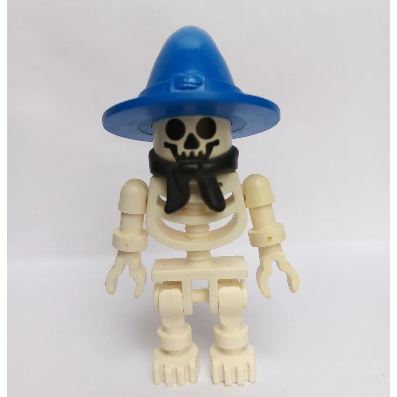 Skeleton, Standard Face, Wizard Hat, Black Bandana