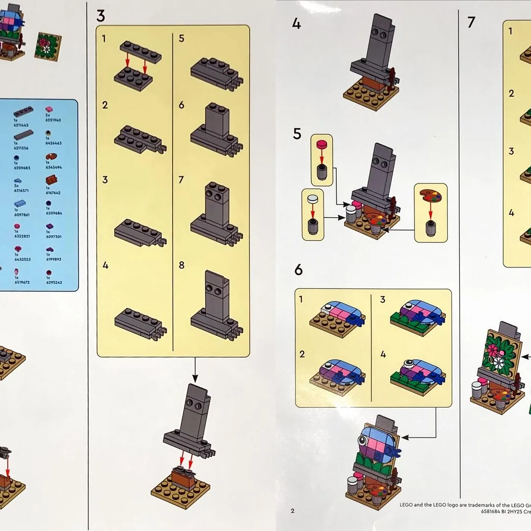 Creative Wildlife Flower and Fish