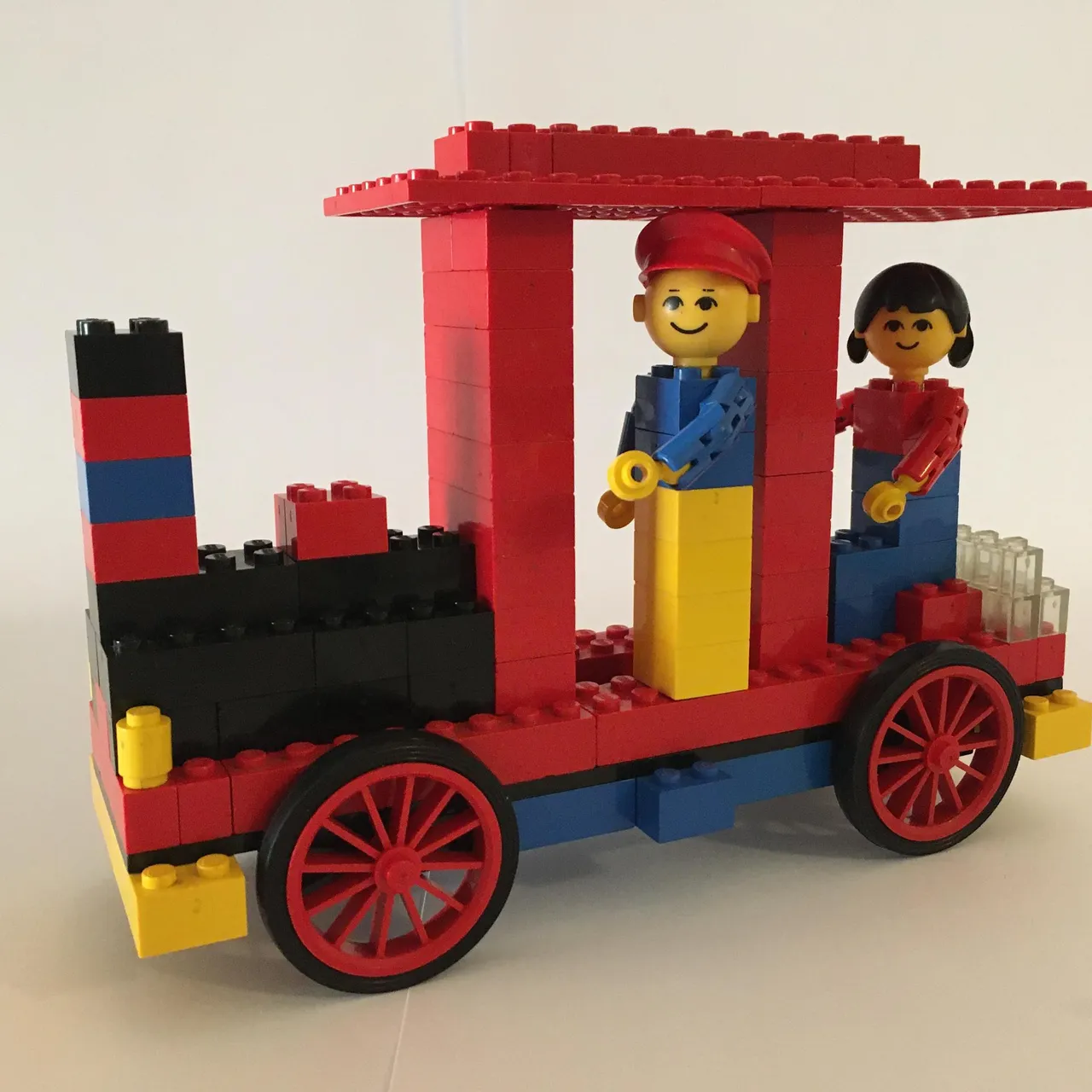Locomotive with Driver & Passenger