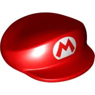 Nintendo Figure, Hat, Large, with Mario Logo Print