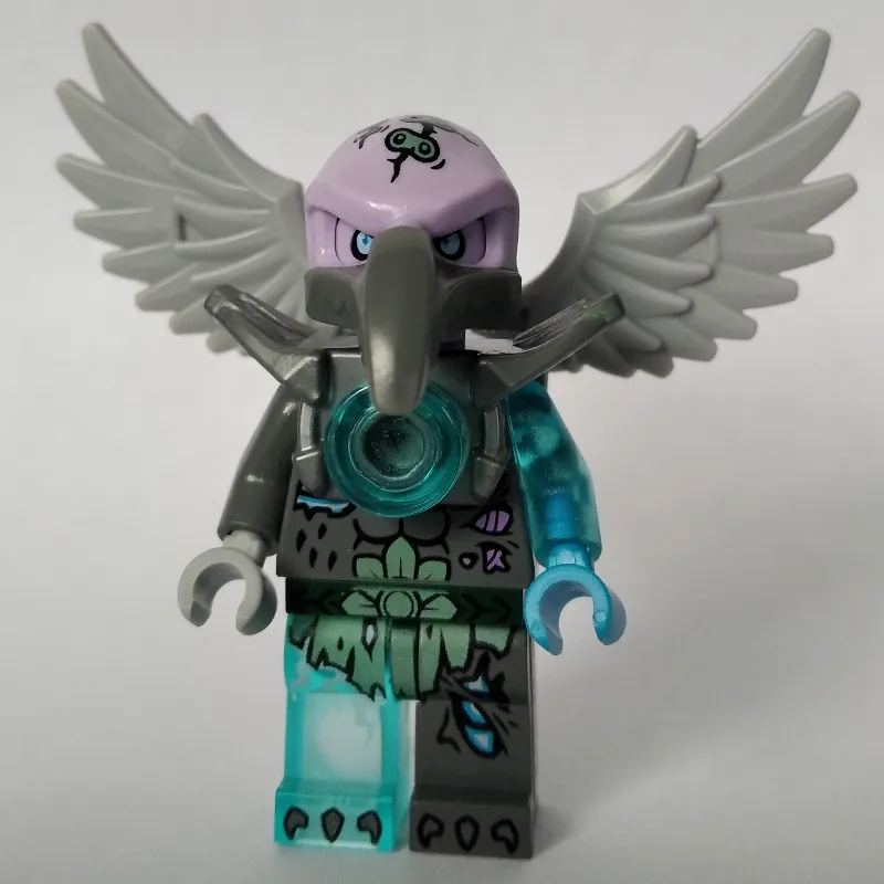 Vornon with Flat Silver Shoulder Armor